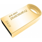USB 3.0 64GB Transcend 710 золотая металлизация